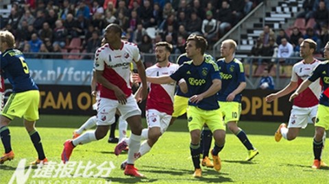 标题：博古伊斯双响助阿贾克斯3-0客胜赫拉克勒斯（28字）