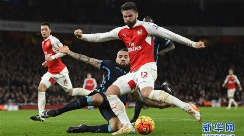 枪手客战蓝月决战天王山，英超争冠主动权归属此役见分晓